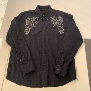 J Campbell Los Angeles Large Long Sleeve Stripe.